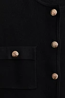 Pocket-Detail Cardigan