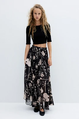 Voluminous Maxi Skirt