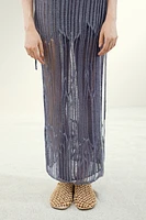 Knit Wrap Skirt