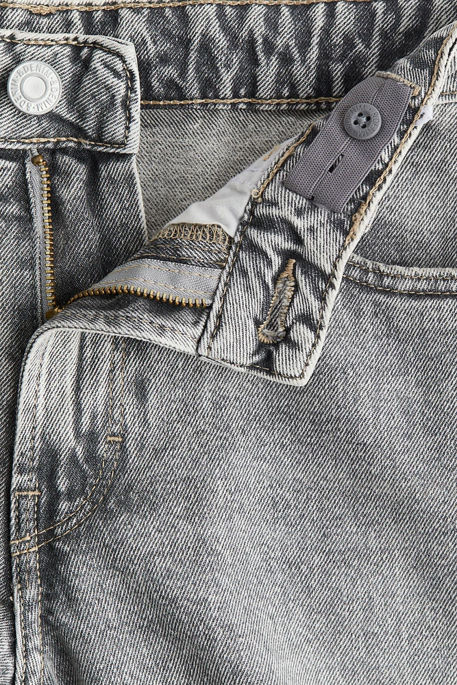 Short ample en denim