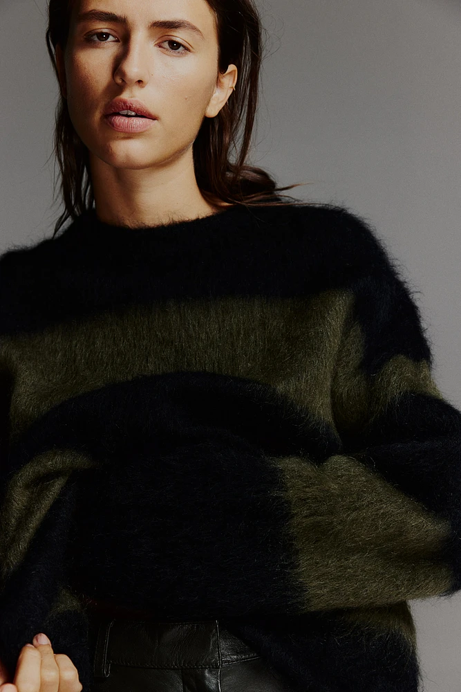 Oversized Mohair-Blend Sweater