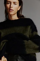 Oversized Mohair-Blend Sweater