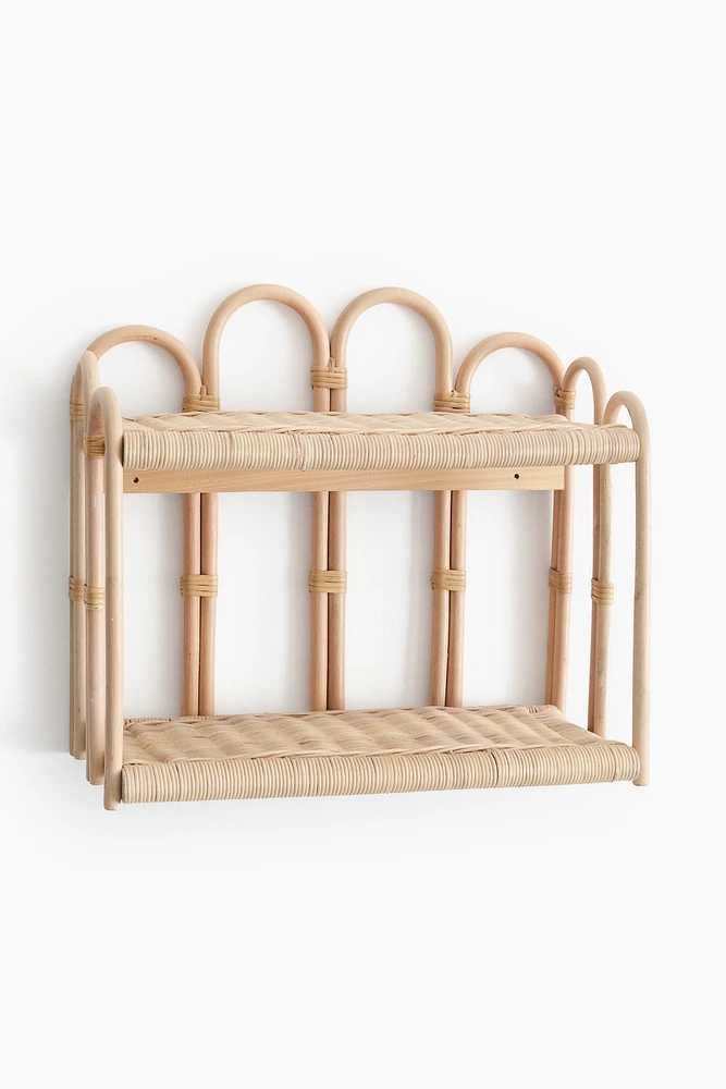 Rattan Wall Shelf