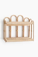 Rattan Wall Shelf