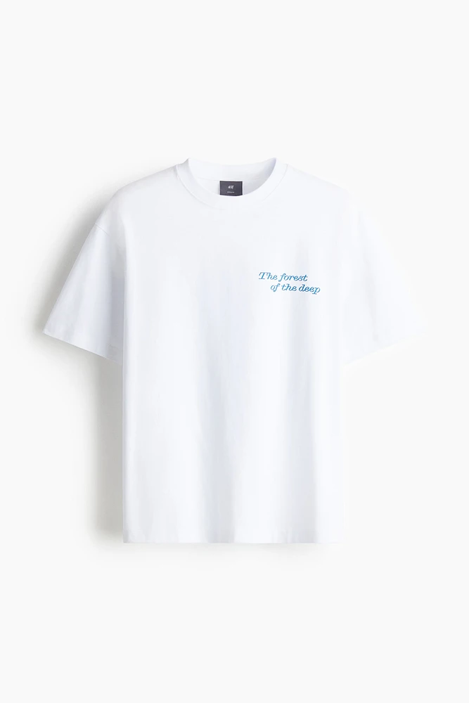 T-shirt imprimé Coupe Flottante