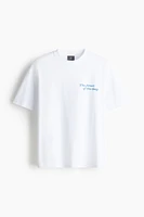 T-shirt imprimé Coupe Flottante