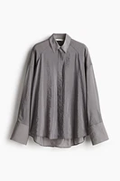 Oversized Organza Shirt