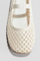 Net Ballet Flats