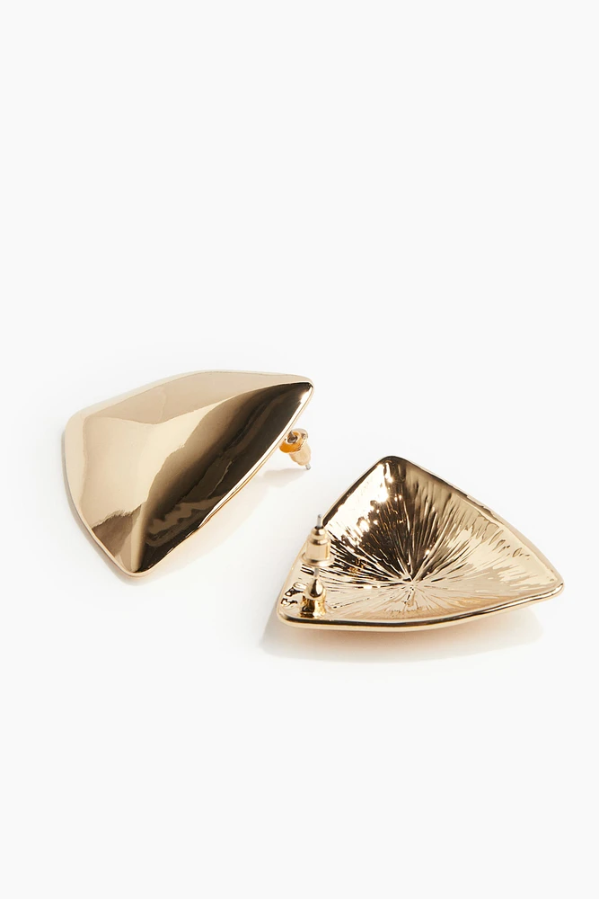 Triangular Stud Earrings