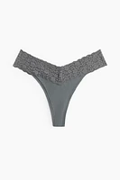 10-pack Lace Thong Briefs