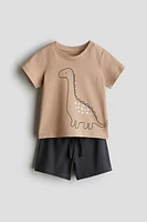 2-Piece Cotton Jersey Set