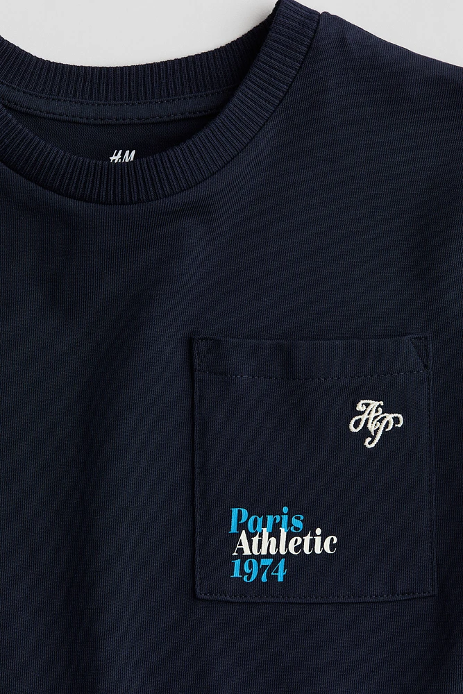 Pocket-detail T-shirt