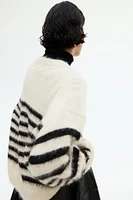 Chandail Grande Taille en mohair mélangé