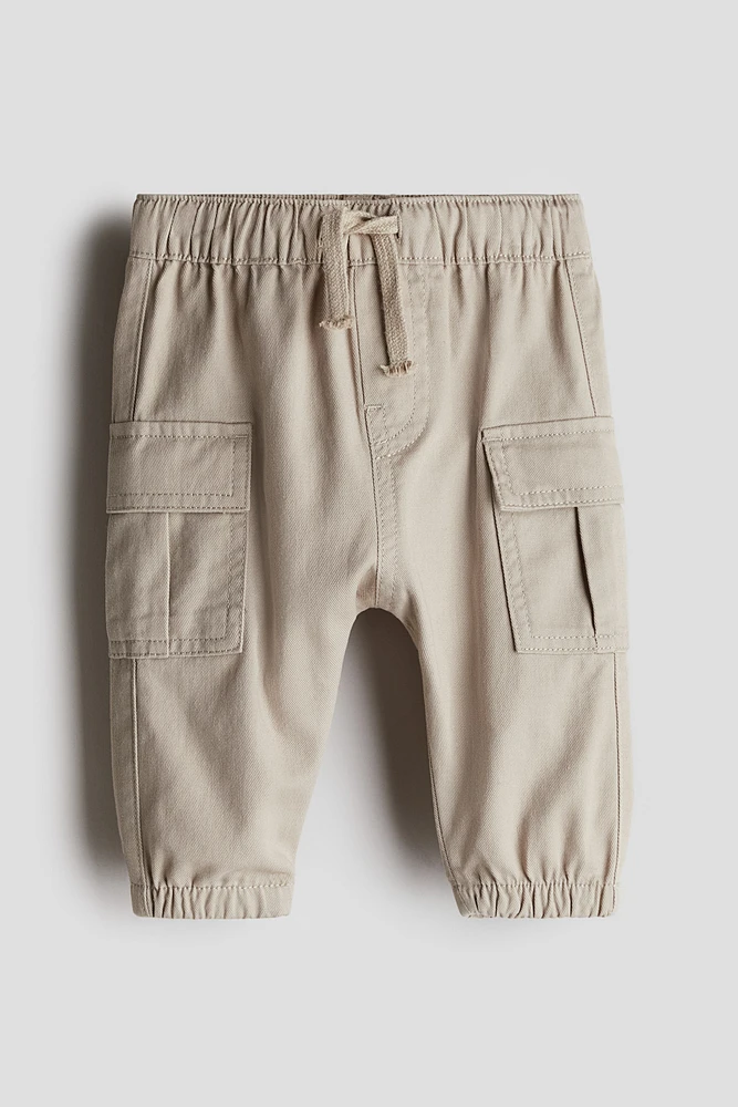 Cotton Twill Joggers