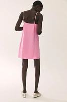 Dress with Tie Shoulder Straps