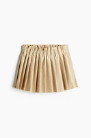 Pleated Mini Skirt