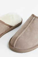 Fleece-lined Slippers