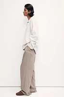 Dress Pants with Foldover Cuffs