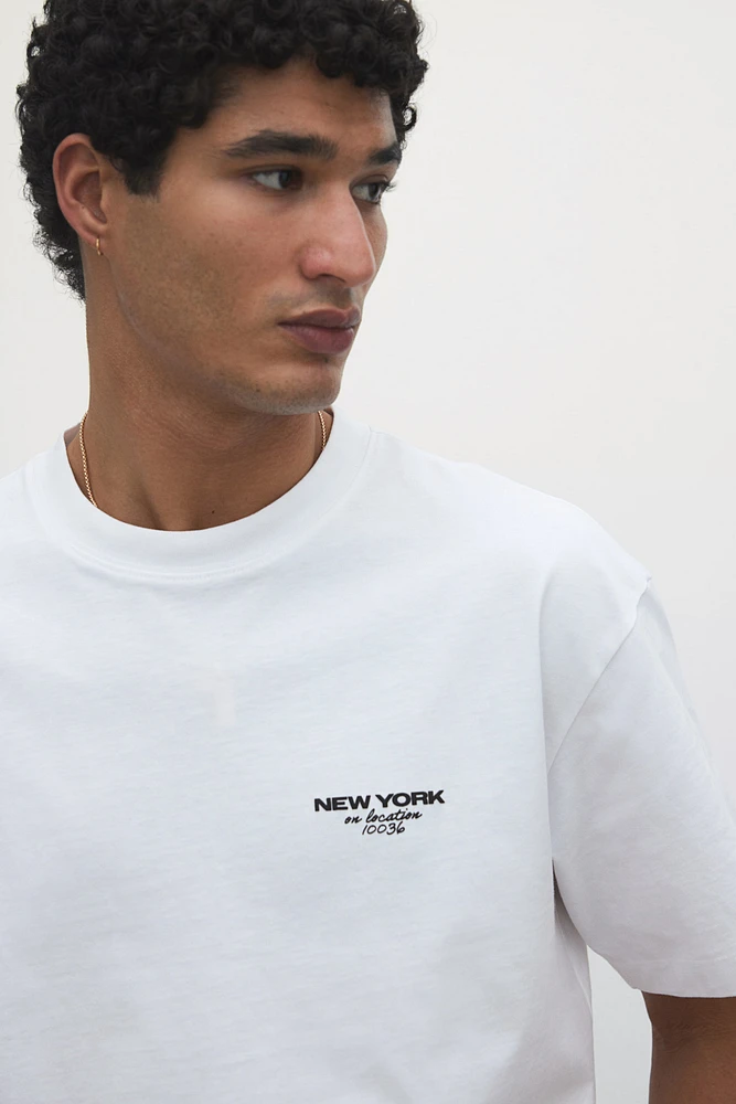 Loose Fit Printed T-shirt