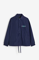 Loose Fit Water-repellent Coach Jacket