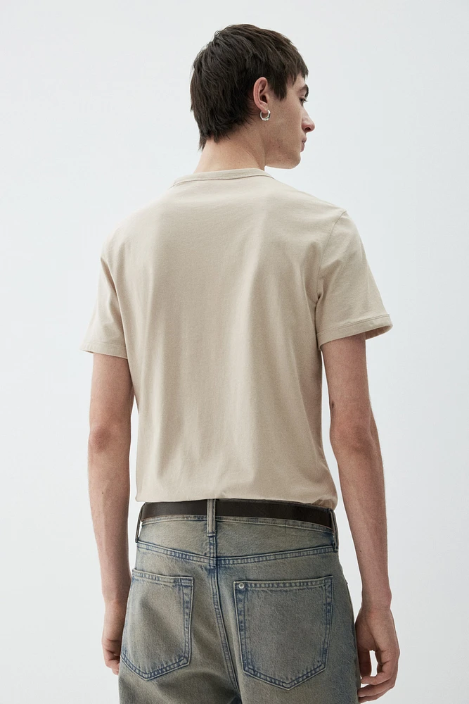 Slim Fit Cotton T-shirt