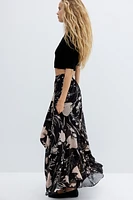 Voluminous Maxi Skirt