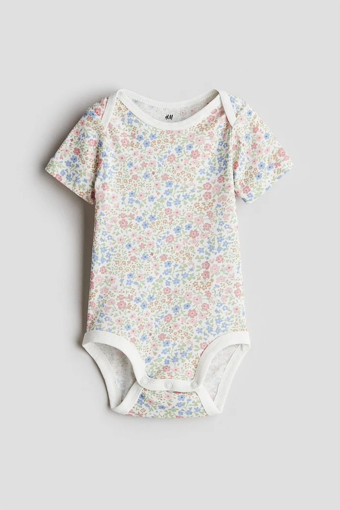 Maillot imprimé à encolure américaine
