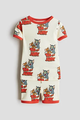 Snug Fit Cotton Jersey Pajamas
