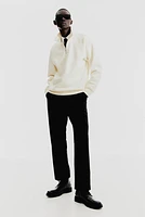 Relaxed Fit Half-zip Sweatshirt