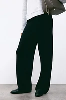 Fine-Knit Cashmere Pants