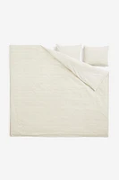 Flannel King/Queen Duvet Cover Set
