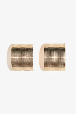 Fluted Earrings