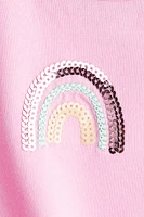 Sequined Cotton Top