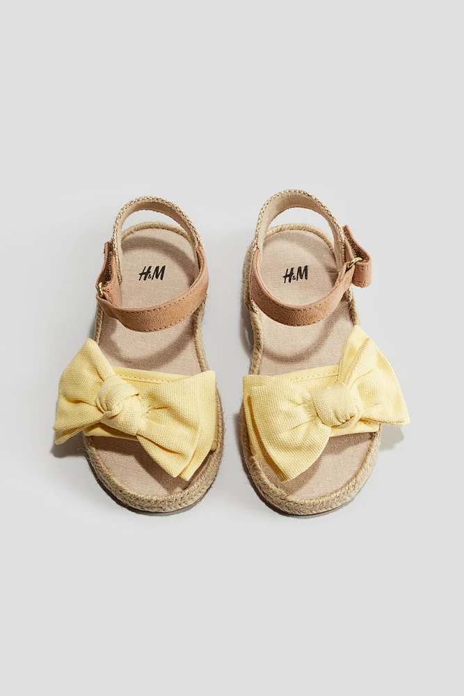 Bow-Detail Sandals