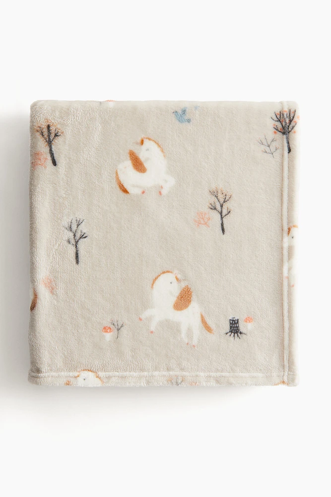 Couverture en molleton à motif