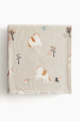 Couverture en molleton à motif