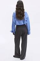 Buckle-detail Dress Pants