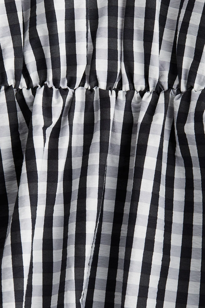 Bubble-Hem Dress