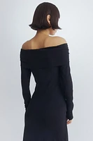 MAMA Off-the-Shoulder Dress