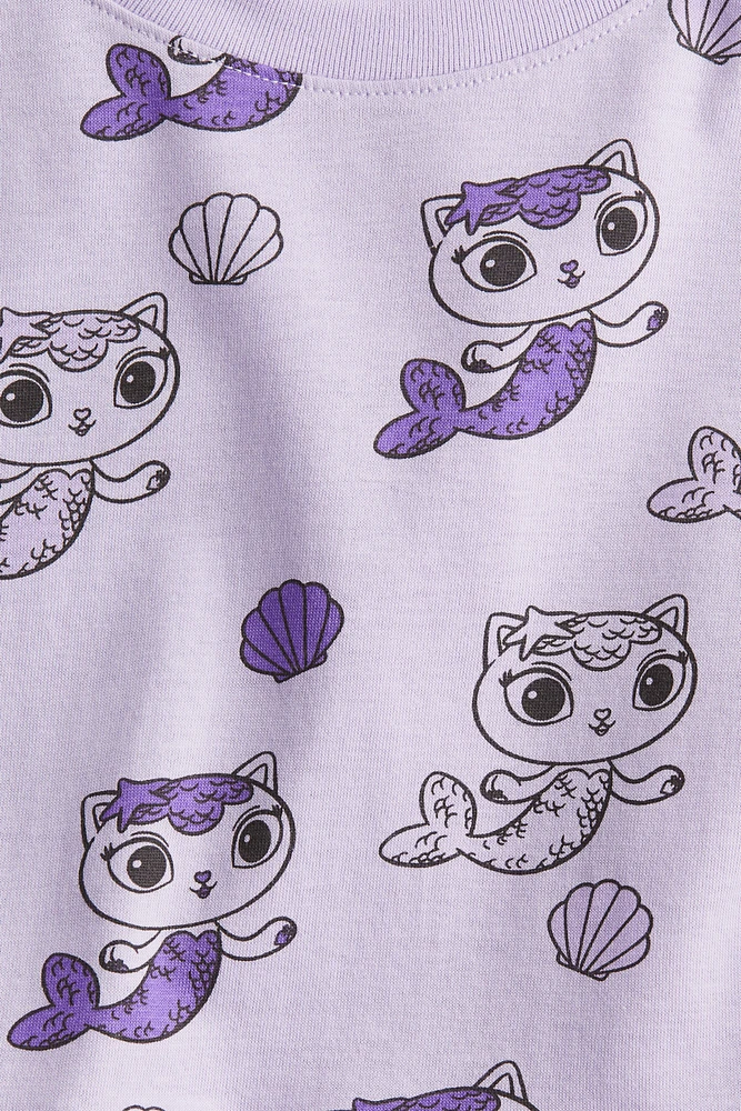 Printed Jersey Dress