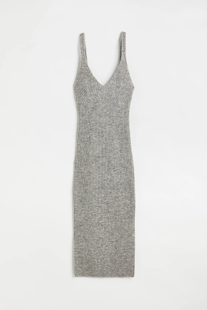 Rib-knit Dress