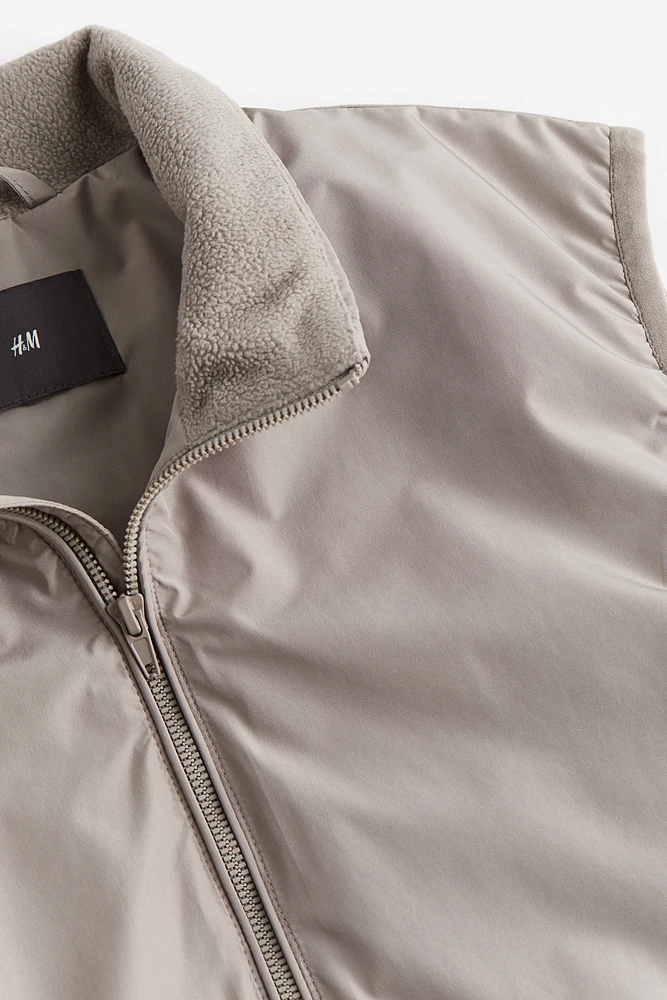 Regular Fit Fleece-lined Vest