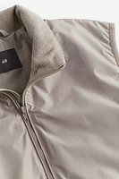 Regular Fit Fleece-lined Vest