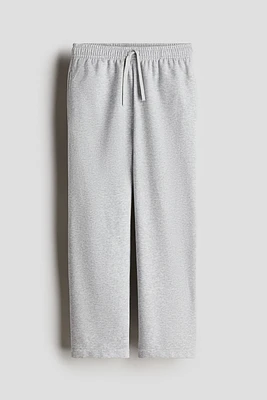 Pantalon de jogging droit en molleton