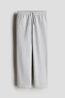 Pantalon de jogging droit en molleton