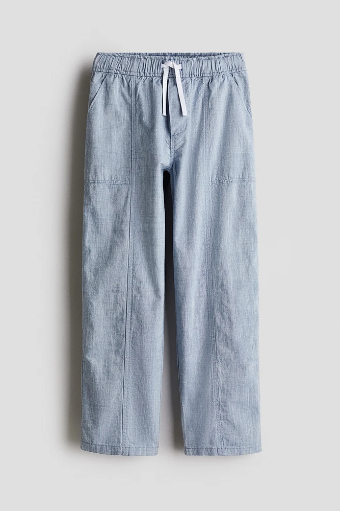 Poplin Joggers