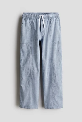 Poplin Joggers