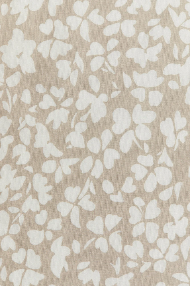 Drap-housse à motif pour lit simple
