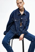 High Rise Slim Straight Leg Jeans