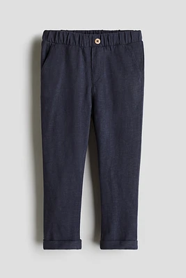 Pantalon de jogging en jersey coton